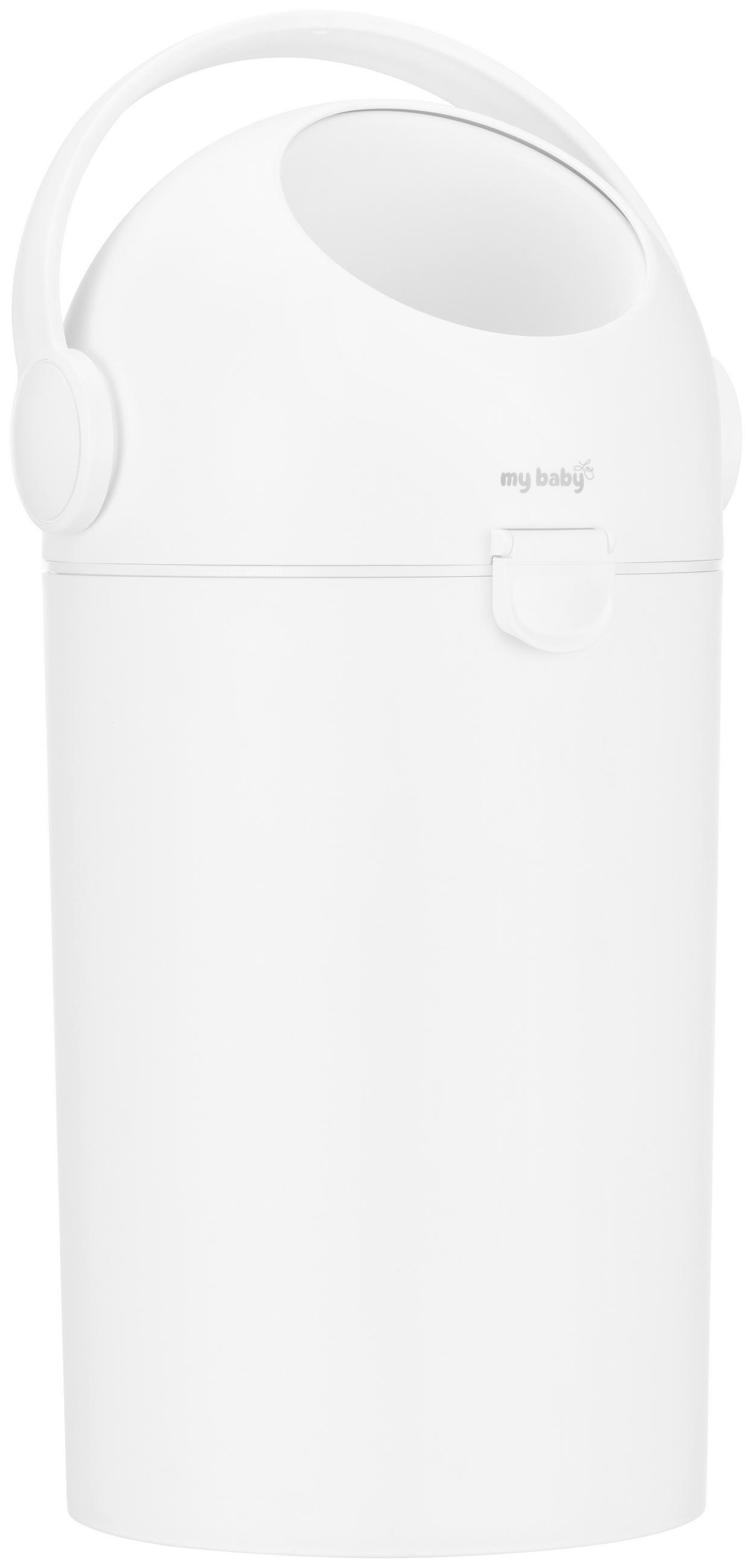 WINDELEIMER 26/55 cm  - Weiß, Basics, Kunststoff (26/55cm) - My Baby Lou