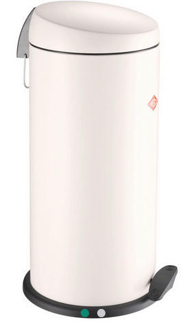 ABFALLSAMMLER CAPBOY MAXI 22 L  - Sandfarben/Edelstahlfarben, KONVENTIONELL, Kunststoff/Metall (27/60cm) - Wesco