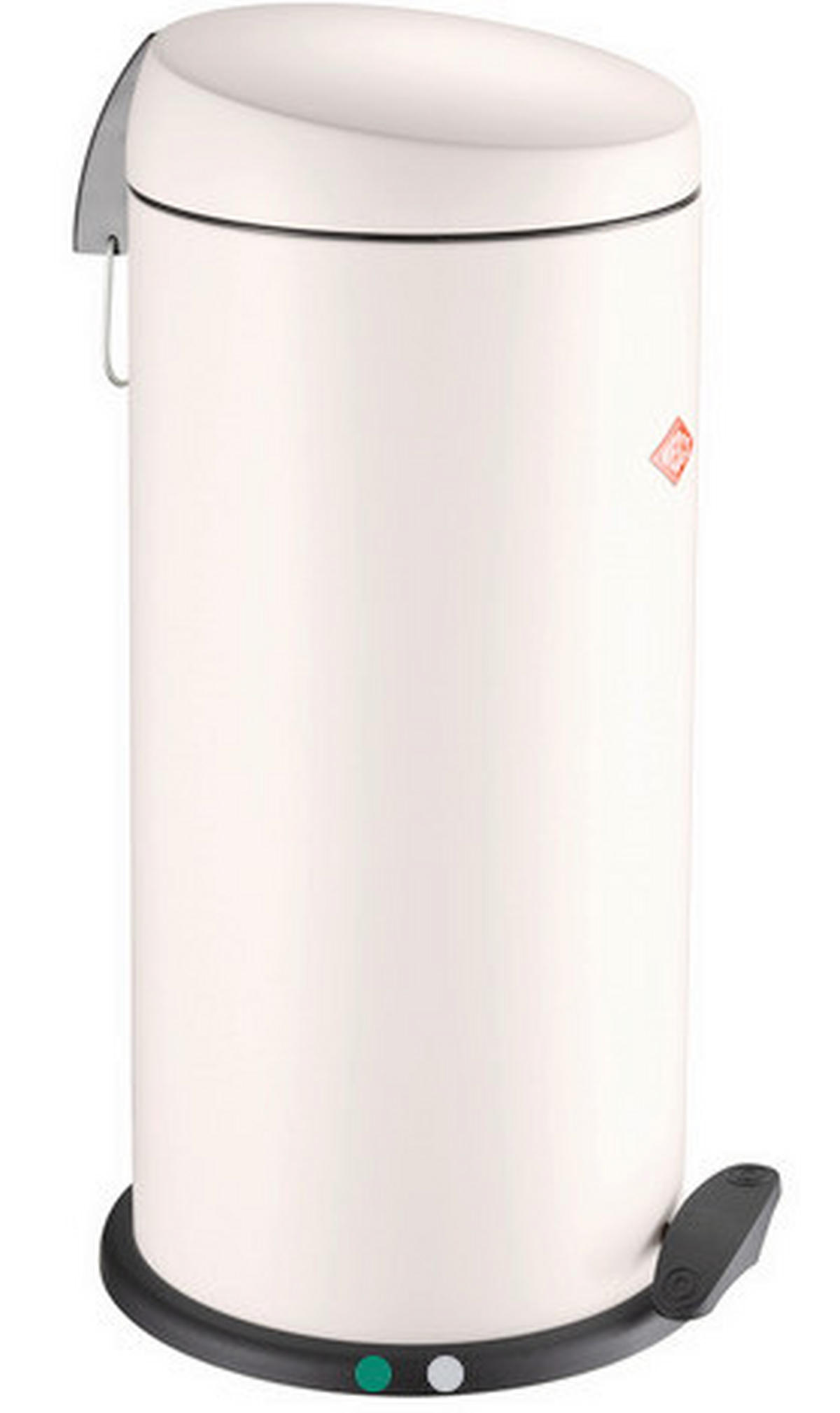 ABFALLSAMMLER CAPBOY MAXI 22 L  - Sandfarben/Edelstahlfarben, KONVENTIONELL, Kunststoff/Metall (27/60cm) - Wesco