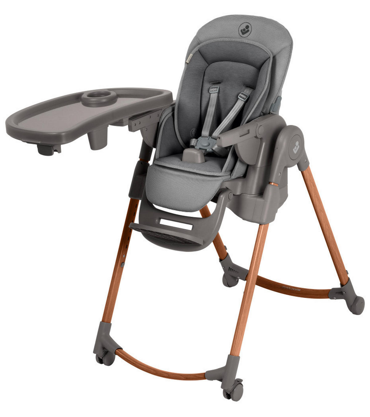 MATSTOL HÖG Minla Plus  - mörkgrå, Basics, plast (55/107/86,7cm) - Maxi Cosi Pro