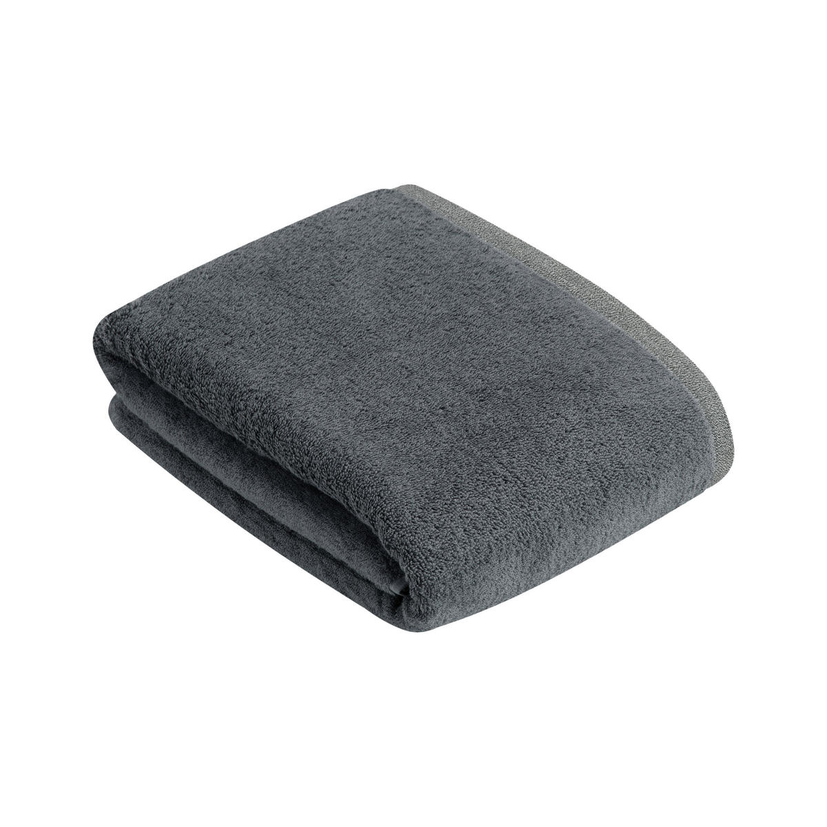 BADETUCH Prato Grau 150/100 cm  - Grau, Basics, Textil (150/100cm) - Bugatti