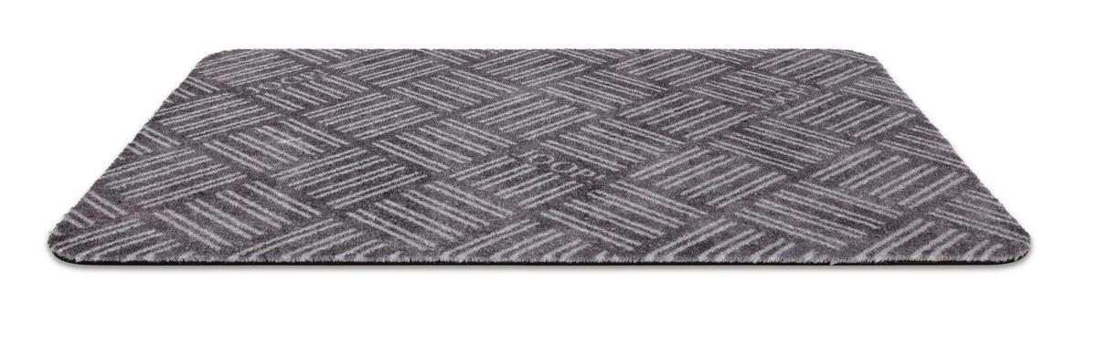 FUSSMATTE - Grau, Design, Kunststoff (50/70cm) - Joop!