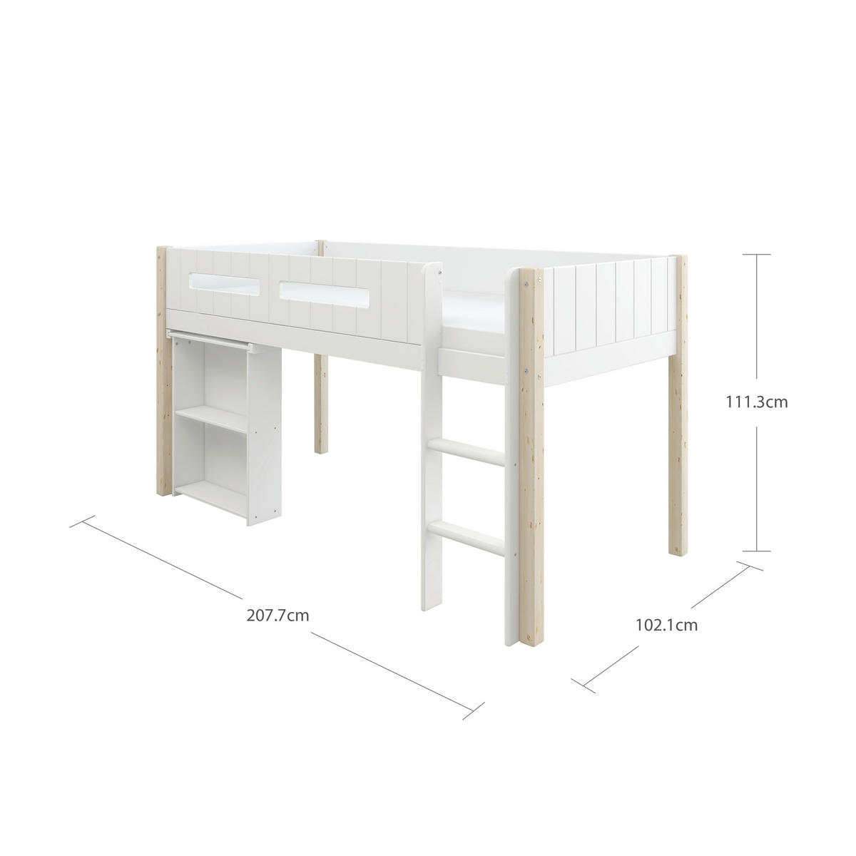 HOCHBETT 90/200 cm  - Kieferfarben, MODERN, Holz (90/200cm) - Chameo