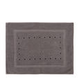 BADEMATTE Anthrazit 50/70 cm - Anthrazit, Design, Textil (50/70cm) - Esposa