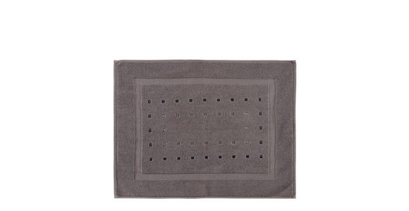 BADEMATTE Anthrazit 50/70 cm - Anthrazit, Design, Textil (50/70cm) - Esposa