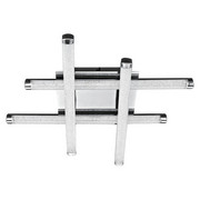 LED-DECKENLEUCHTE - Klar, KONVENTIONELL, Kunststoff/Metall (49/49/8,5cm) - Novel