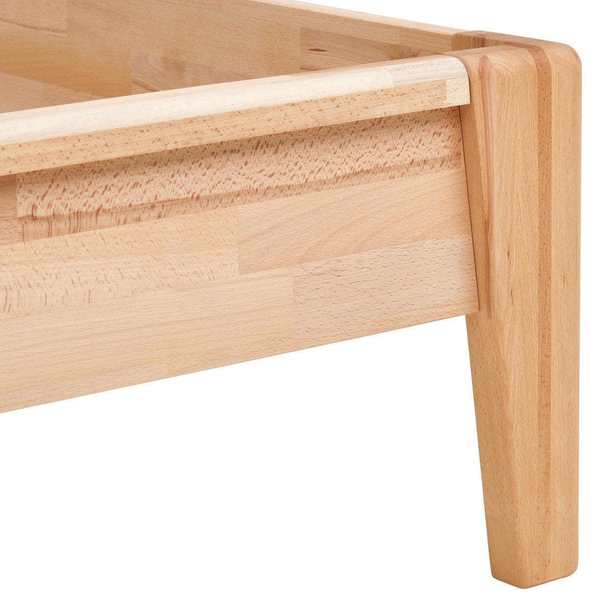 ÁGY 180/200 cm  geszt bükk  - geszt bükk, Natur, fa (180/200cm) - MID.YOU