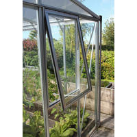 SEITENFENSTERRAHMEN - Alufarben, Basics, Glas/Metall (55,4/87,6cm)