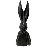 DEKOHASE   - Schwarz, Basics, Keramik (12,8/35,9/11,4cm)