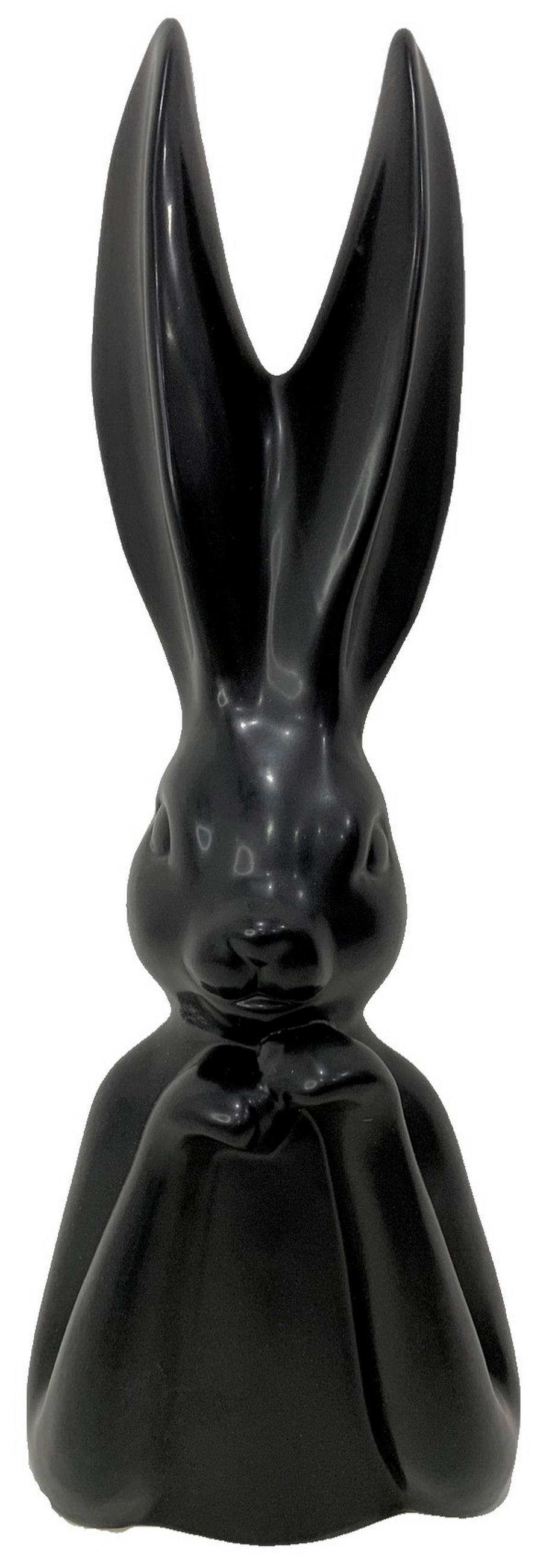 DEKOHASE   - Schwarz, Basics, Keramik (12,8/35,9/11,4cm)