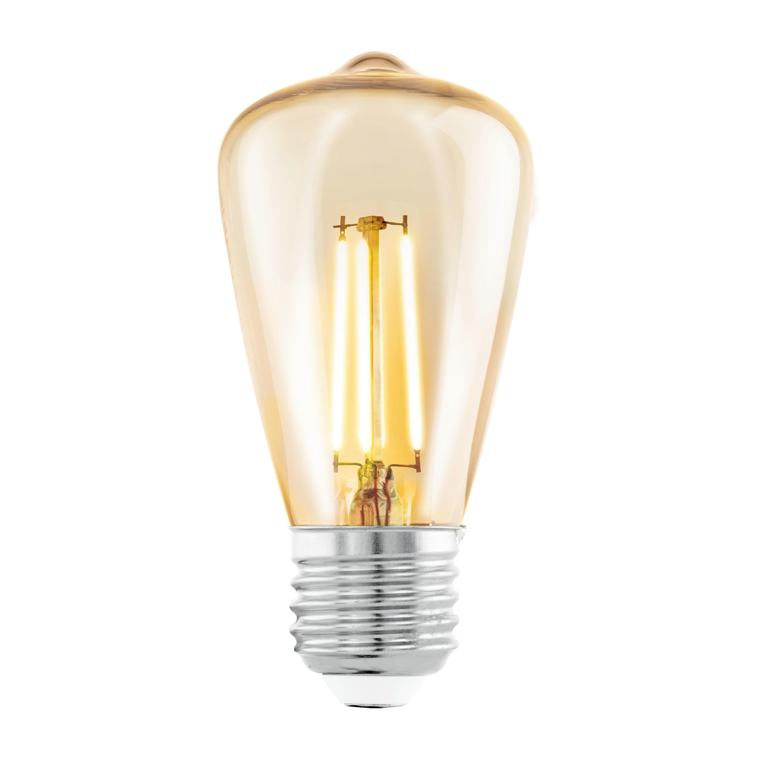 LED-LJUSKÄLLA   E27 4 W  - klar, Basics, glas (10cm) - Eglo