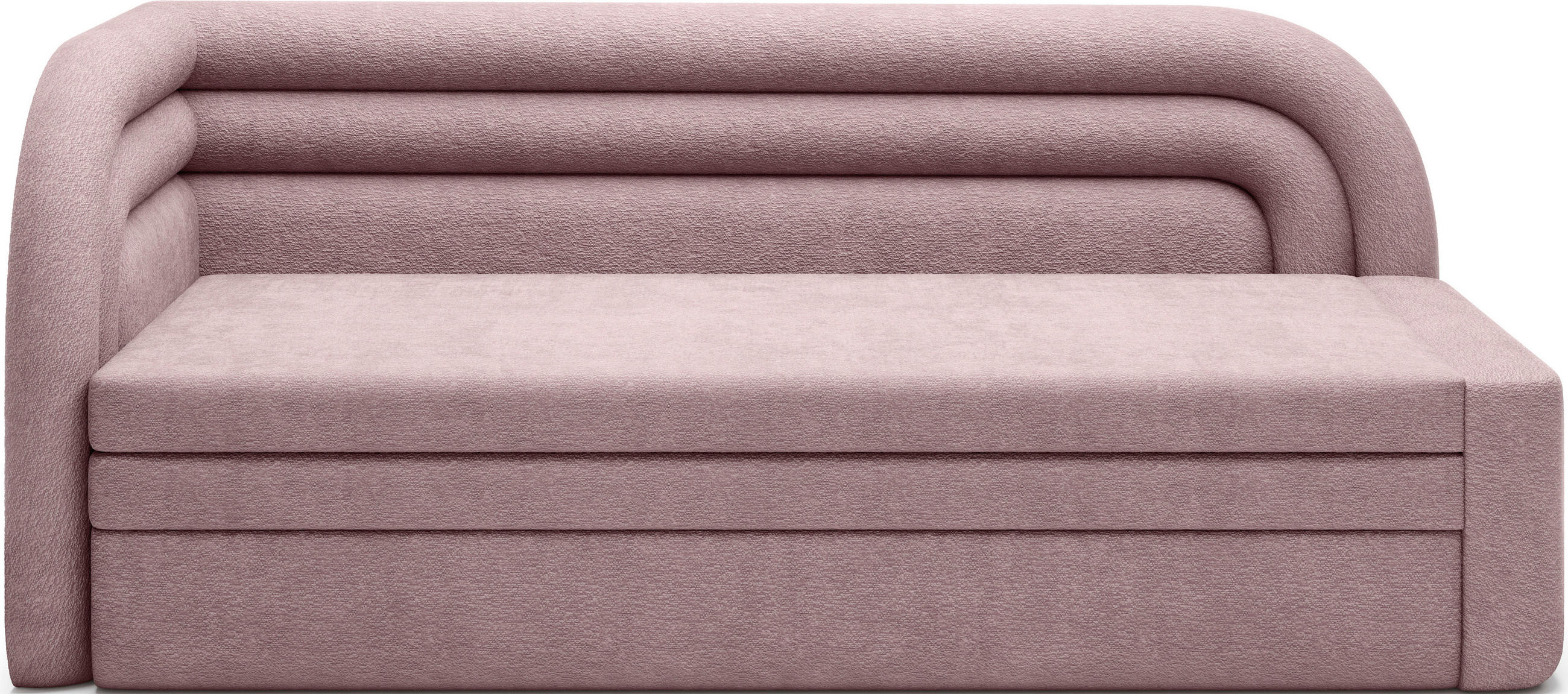 Thumbnail - Mid.you Récamiere Fabillo, Rosa, Textil, 86x80x223 cm, Liegefunktion, Wohnzimmer, Sofas & Couches, Sofas, Recamieren