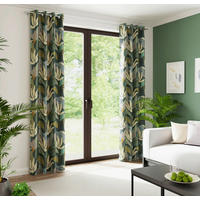 FERTIGVORHANG blickdicht  - Waldgrün, Basics, Textil (135/245cm)