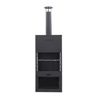 GRILLSCHALE - Schwarz, KONVENTIONELL, Metall (41/70/229cm)