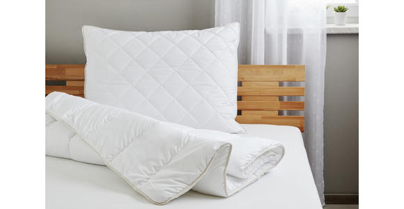 Steppdecke Sanitized 140x200 cm - Weiß, Basics, Textil (140/200cm) - Primatex
