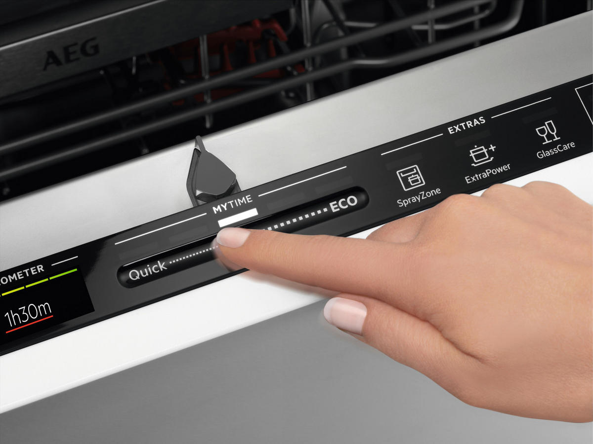 GESCHIRRSPÜLER FSK53617Z  - Edelstahlfarben, Basics, Metall (59,6/81,8/55cm) - AEG