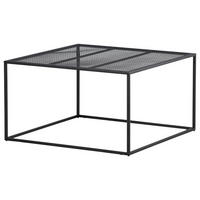 SOFFBORD i metall 80/80/45 cm  - svart, Design, metall (80/80/45cm) - Livetastic
