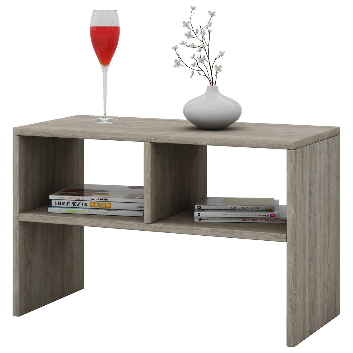 COUCHTISCH 63/30/40 cm rechteckig Eichefarben  - Eichefarben, Basics, Holzwerkstoff (63/30/40cm) - MID.YOU