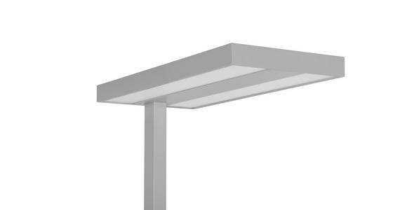 LED-STEHLEUCHTE 61/28/195 cm - Klar/Chromfarben, KONVENTIONELL, Kunststoff/Metall (61/28/195cm) - Novel