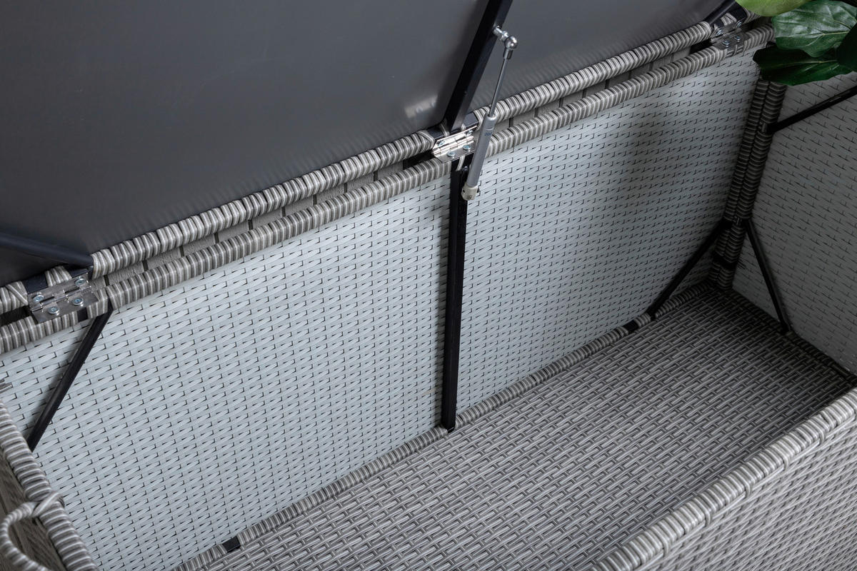 KUDDBOX - grå, Klassisk, plast (130/61/60cm) - Gardenson