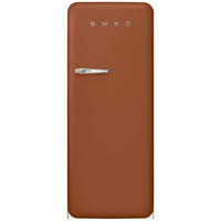 KÜHLSCHRANK 60,1/150/78,8 cm FAB28RDRU5  - Braun, Basics, Glas/Metall (60,1/150/78,8cm) - SMEG