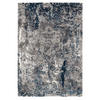 VINTAGE-TEPPICH 65/130 cm Timeline Quantum  - Petrol/Grau, Design, Textil (65/130cm) - Novel