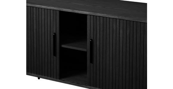 SIDEBOARD 180/76/45 cm  - Schwarz, Trend, Holz/Holzwerkstoff (180/76/45cm) - Xora