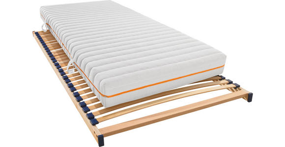 MATRATZENSET 90/190 cm  - Birkefarben/Buchefarben, Basics, Holz (90/190cm) - Sleeptex