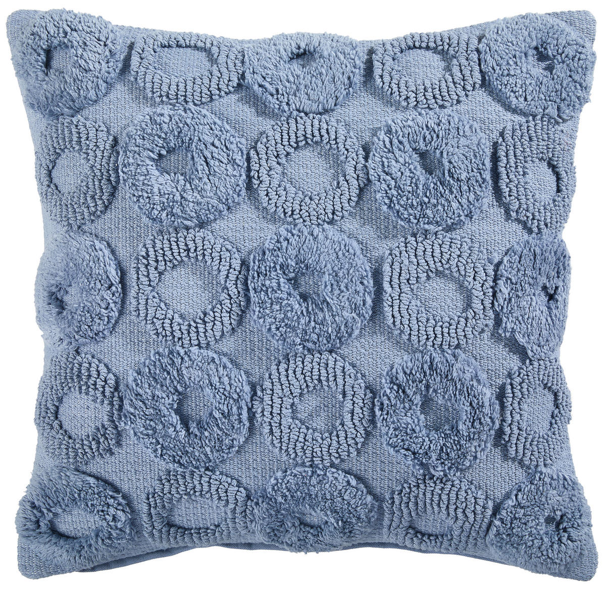 KISSENHÜLLE 45/45 cm  - Blau, Textil (45/45cm) - Novel