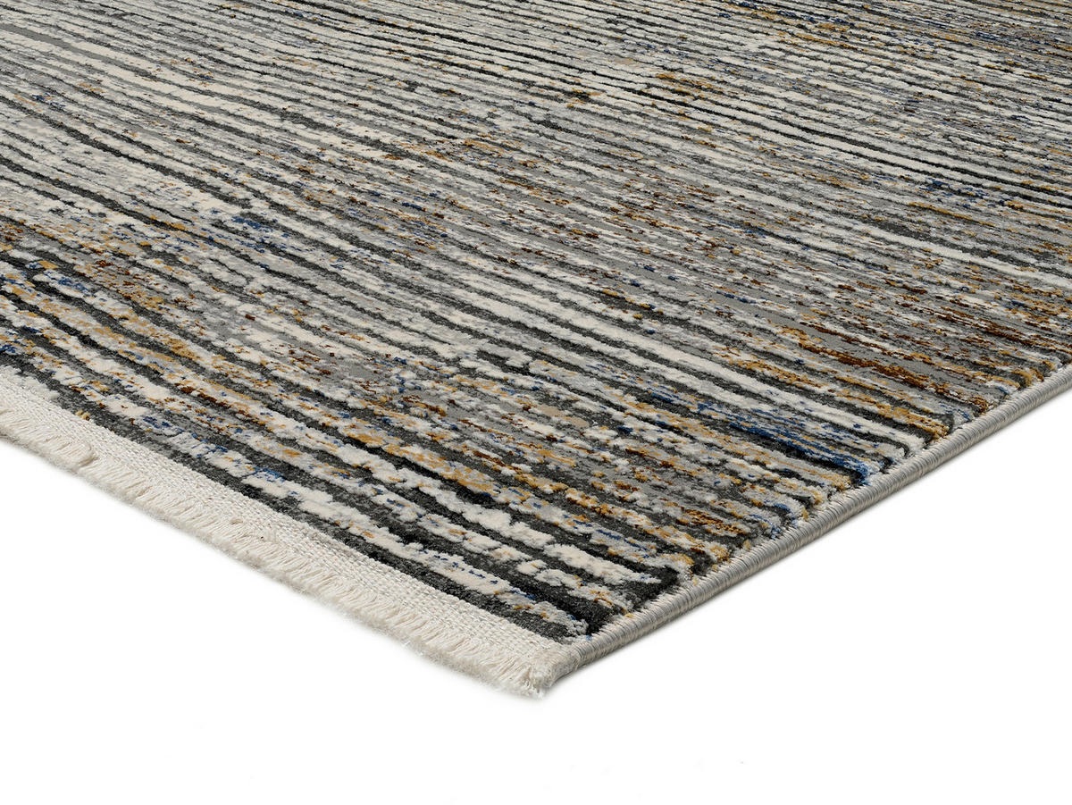 WEBTEPPICH 240/300 cm Schwarz, Beige  - Beige/Schwarz, Design, Textil (240/300cm) - Musterring