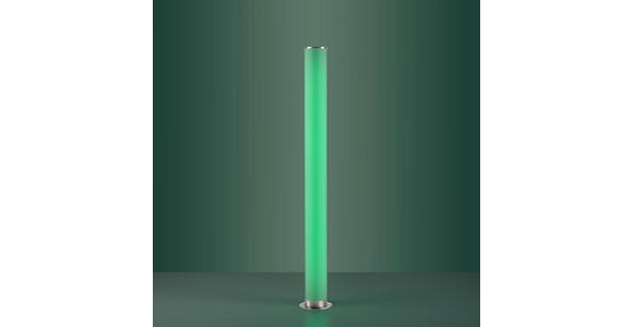 LED-STEHLEUCHTE 10/115 cm    - Weiß, Design, Kunststoff/Metall (10/115cm) - Novel