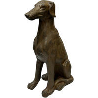 DEKOHUND - Braun, LIFESTYLE, Stein (43/76,5/25cm)
