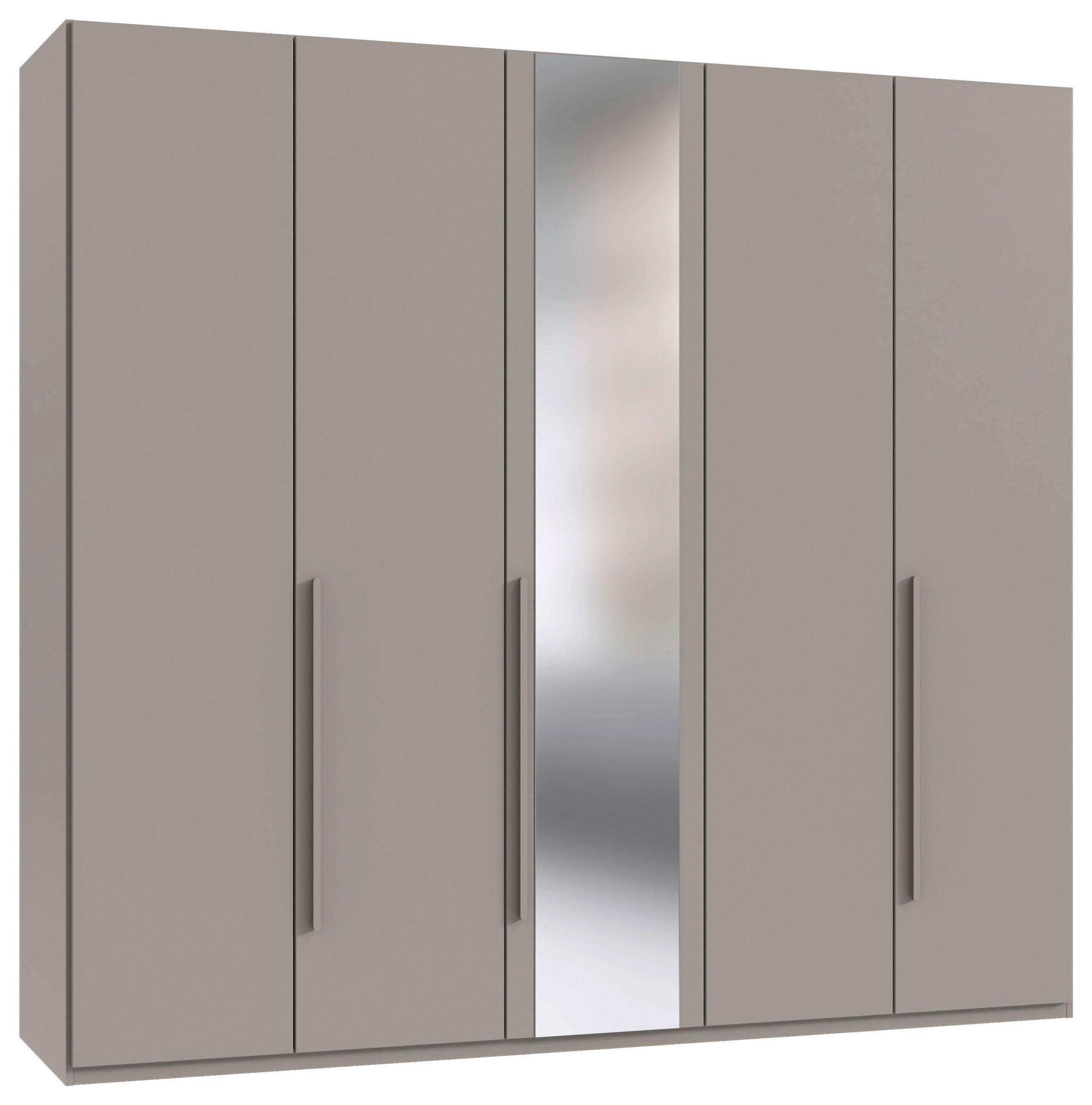 DREHTÜRENSCHRANK  in Sahara  - Sahara, MODERN, Glas/Holzwerkstoff (225/208/58cm) - Chameo