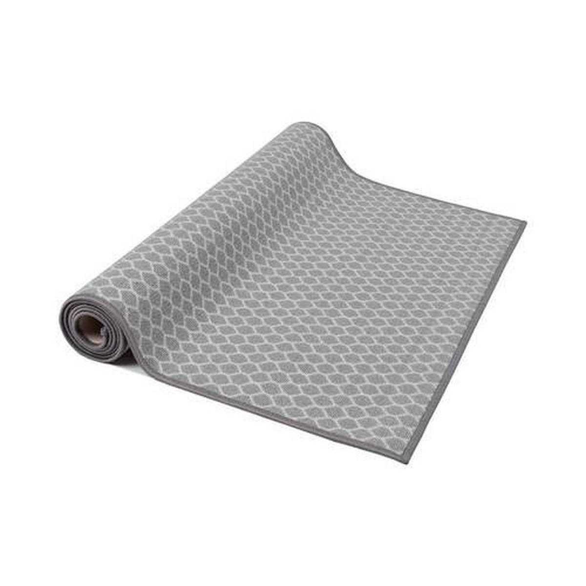 WEBTEPPICH 80/150 cm Grau  - Grau, Design, Kunststoff/Textil (80/150cm) - Novel