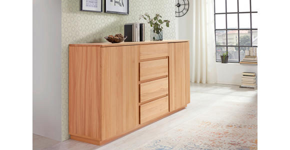 SIDEBOARD  in 180/89,2/41 cm  - Buchefarben, Trend, Holz/Holzwerkstoff (180/89,2/41cm) - Linea Natura