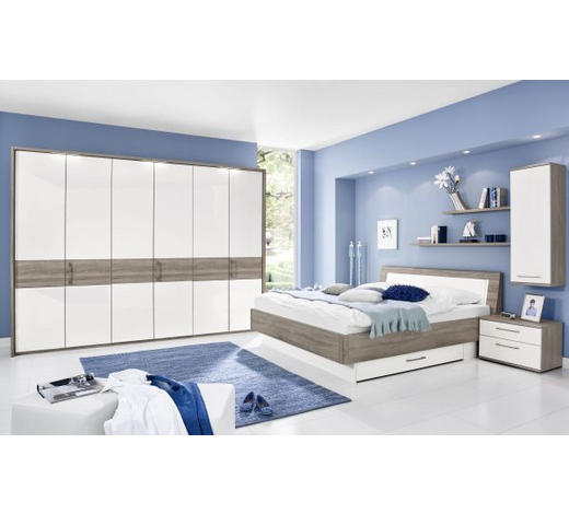 SCHLAFZIMMER Weiß, Eichefarben SCHLAFZIMMER Weiß, Eichefarben