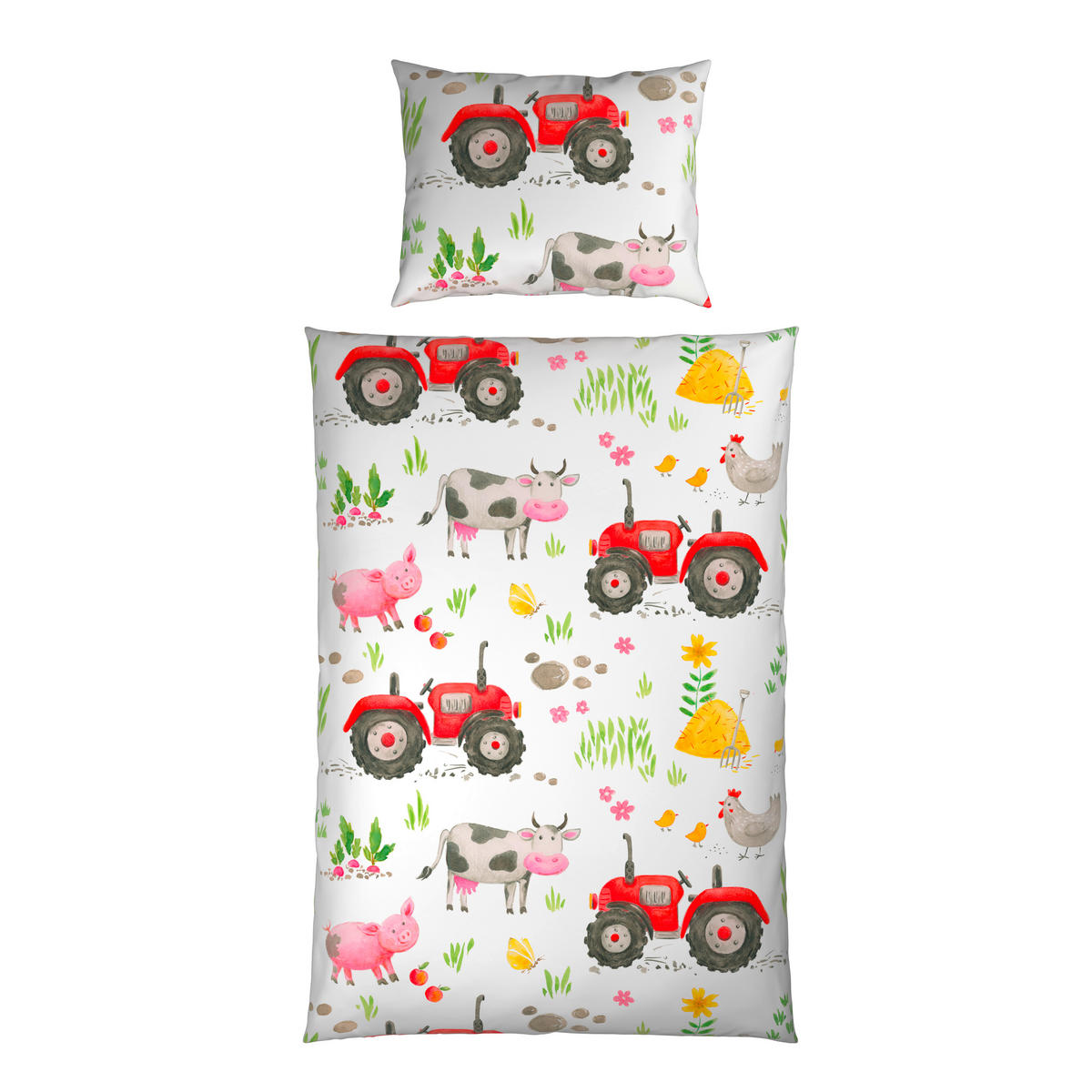 GYEREK PAPLAN-PÁRNAHUZAT SZET 140/200 cm  - színes, Konventionell, textil (140/200cm) - Ben'n'jen