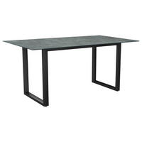 GARTENTISCH 160/90/73 cm Metall, Holzwerkstoff rechteckig  - Anthrazit/Grau, Design, Holzwerkstoff/Metall (160/90/73cm) - Stern