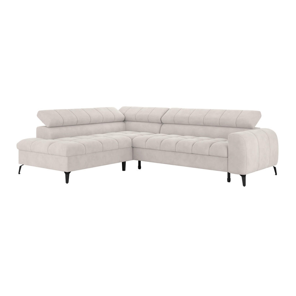 Thumbnail - Livetastic Ecksofa, Weiß, Textil, 5-Sitzer, L-Form, 261x203 cm, Stoffauswahl, Liegefunktion, Rücken echt, in den Filiale...
