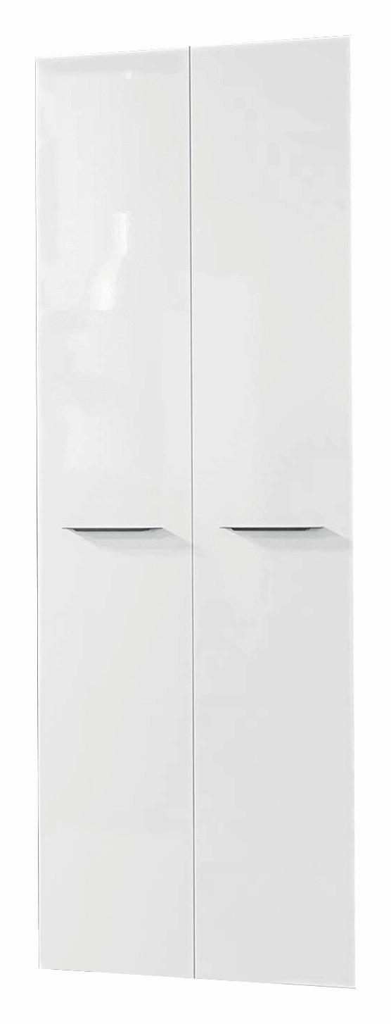 SADA DVEŘÍ, 75/210/1,8 cm - antracitová/vysoce lesklá bílá, Design, kov/kompozitní dřevo (75/210/1,8cm) - Carryhome