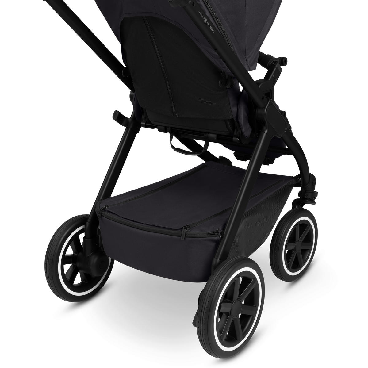 KINDERWAGEN Samba 2  - Schwarz, Basics, Textil/Metall (60/108/88cm) - ABC Design