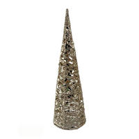 DEKOBAUM  - Champagner, LIFESTYLE, Kunststoff/Metall (12/40cm) - X-Mas