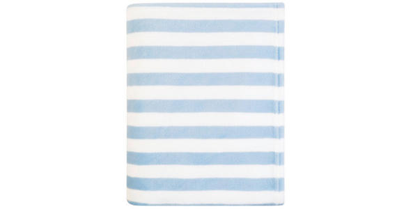 DECKE 140/190 cm  - Hellblau, Design, Textil (140/190cm) - Esposa