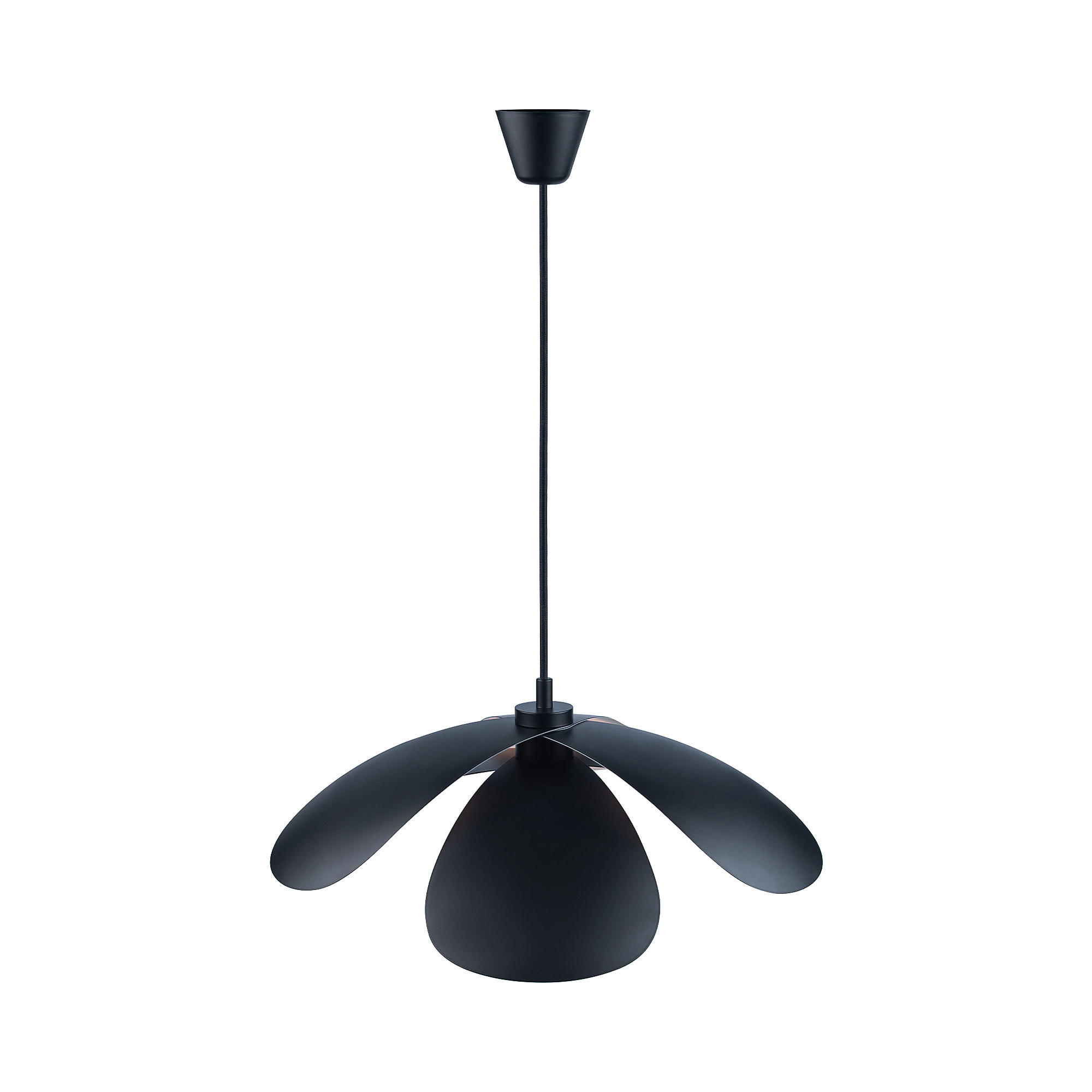 HÄNGELEUCHTE Maple  55 cm  - Schwarz, Design, Metall (55cm) - Nordlux