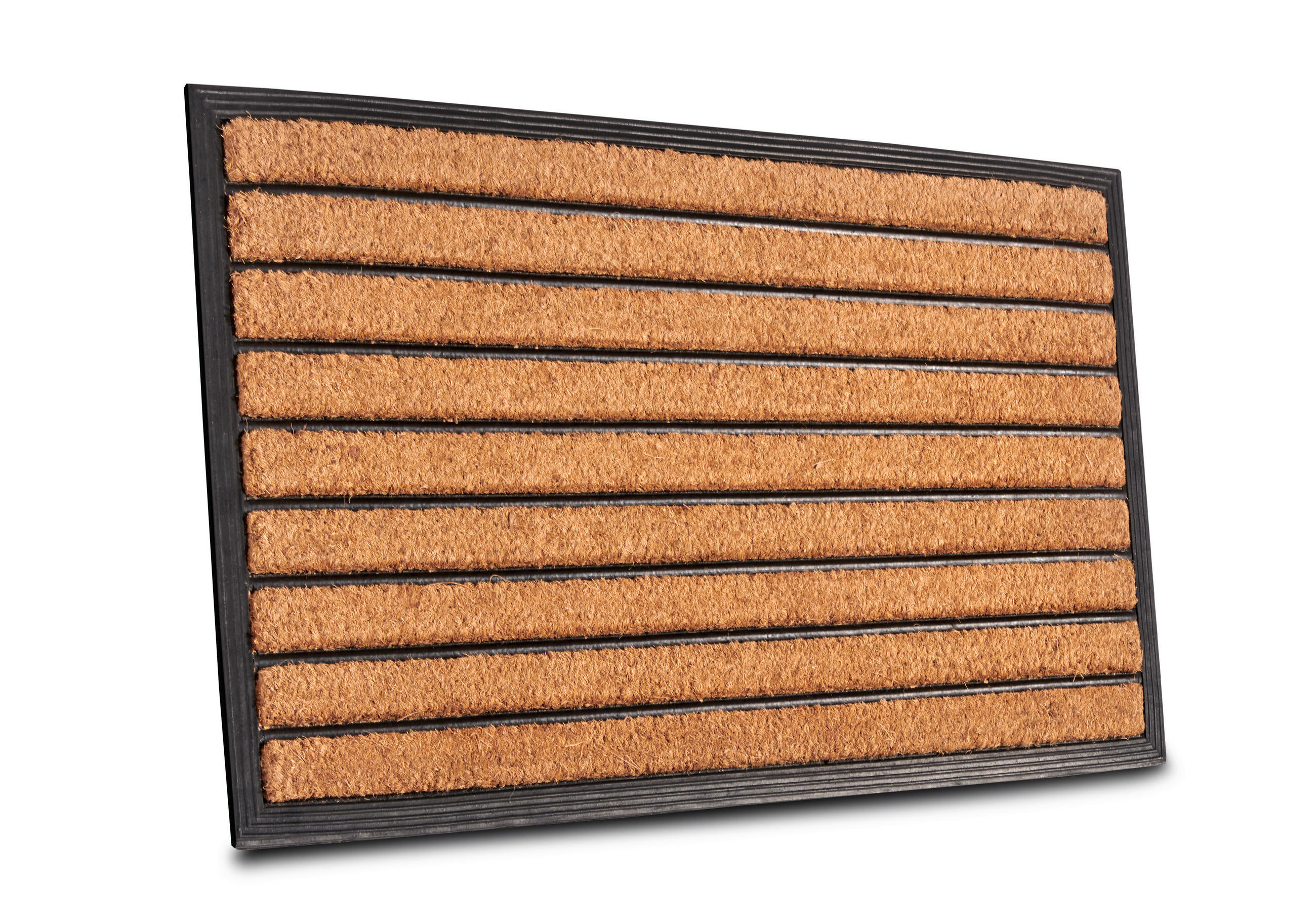 KOKOSMATTE 45/75 cm Mix Mats  - Hellbraun/Schwarz, Basics, Naturmaterialien/Kunststoff (45/75cm) - Esposa