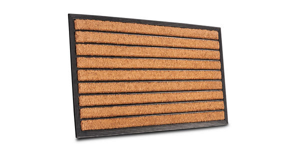 KOKOSMATTE 45/75 cm Mix Mats - Hellbraun/Schwarz, Basics, Naturmaterialien/Kunststoff (45/75cm) - Esposa