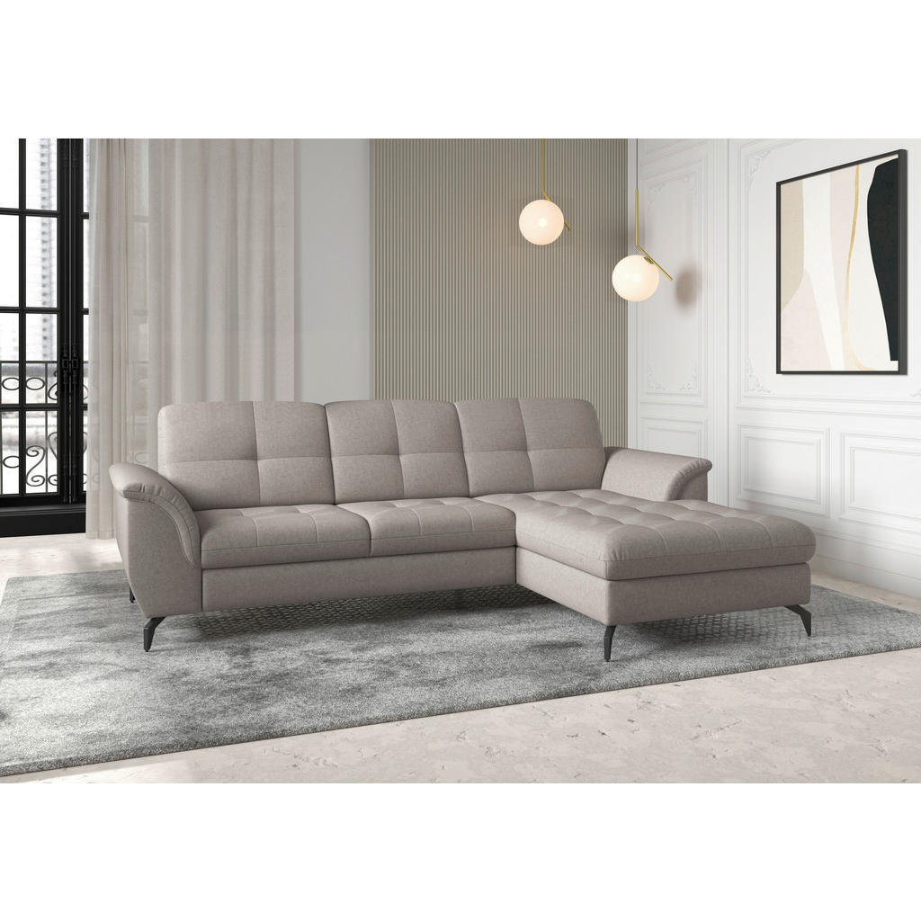 Sit & More ROHOVÁ SEDAČKA, textil, taupe