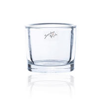 ÜVEG TEAMÉCSESTARTÓ - átlátszó, Basics, Üveg (9/8cm) - Ambia Home