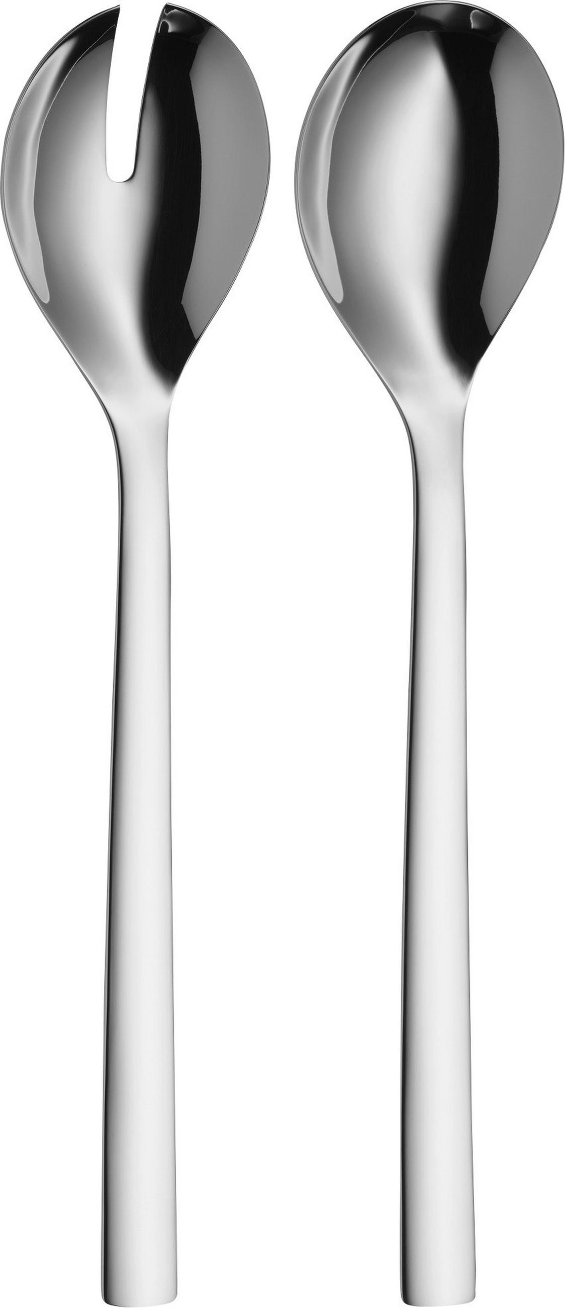 SALATBESTECK Nuova  - Edelstahlfarben, Basics, Metall (30cm) - WMF