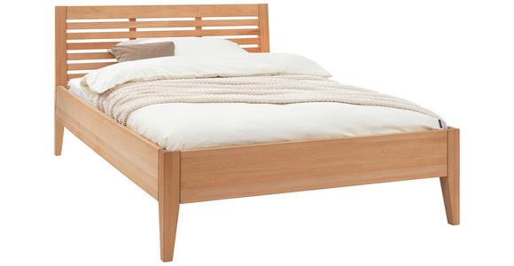 BETT 120/200 cm  in Buchefarben  - Buchefarben, KONVENTIONELL, Holz (120/200cm) - Linea Natura